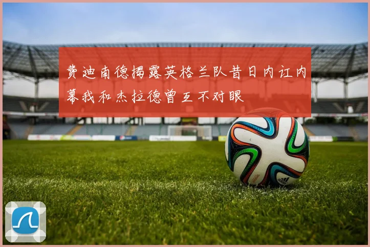 费迪南德揭露英格兰队昔日内讧内幕我和杰拉德曾互不对眼